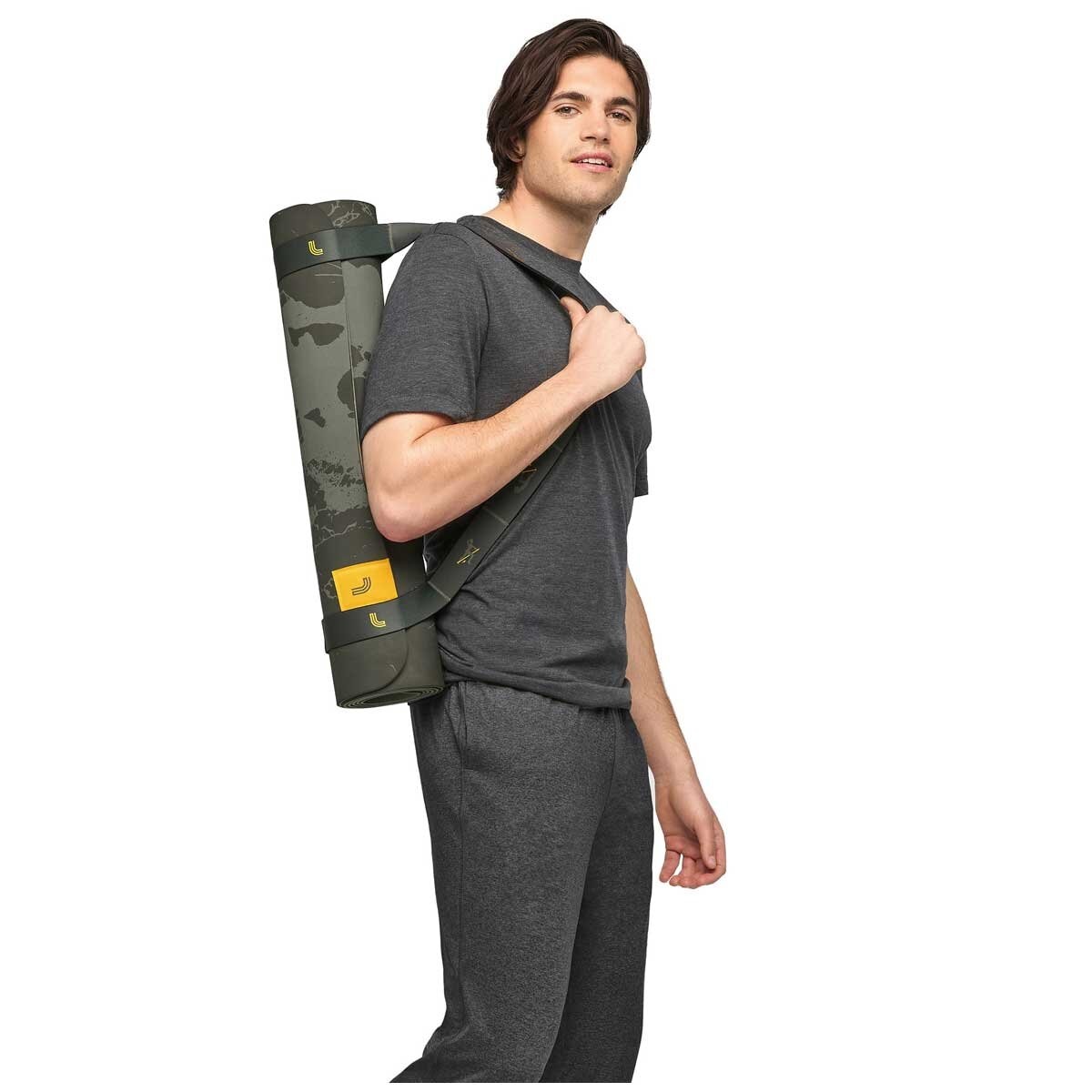 Lole Yoga Mat With 2 In 1 Strap Olive Green