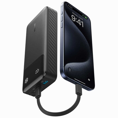Anker 20K 30W Power Bank Black A1384H11 - SuperSaverAU - view 2