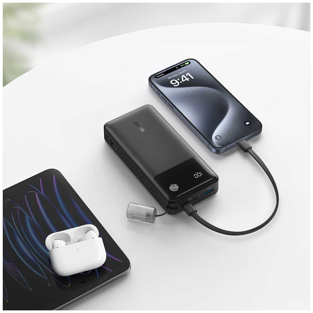 Anker 20K 30W Power Bank Black A1384H11 - SuperSaverAU - view 5