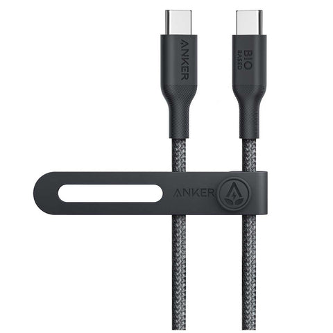 Anker 544 Bio-Nylon USB-C To USB-C Cable 0.9M Black A80F5H11 - SuperSaverAU - view 1