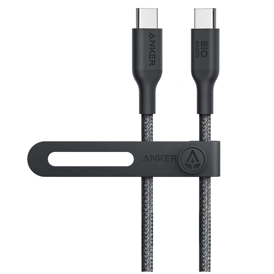 Anker 544 Bio-Nylon USB-C To USB-C Cable 0.9M Black A80F5H11 - SuperSaverAU - view 1