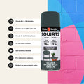 White Knight Squirts Brunswick Green Gloss Spray Paint 310g - Solvent-Based, UV Resistant