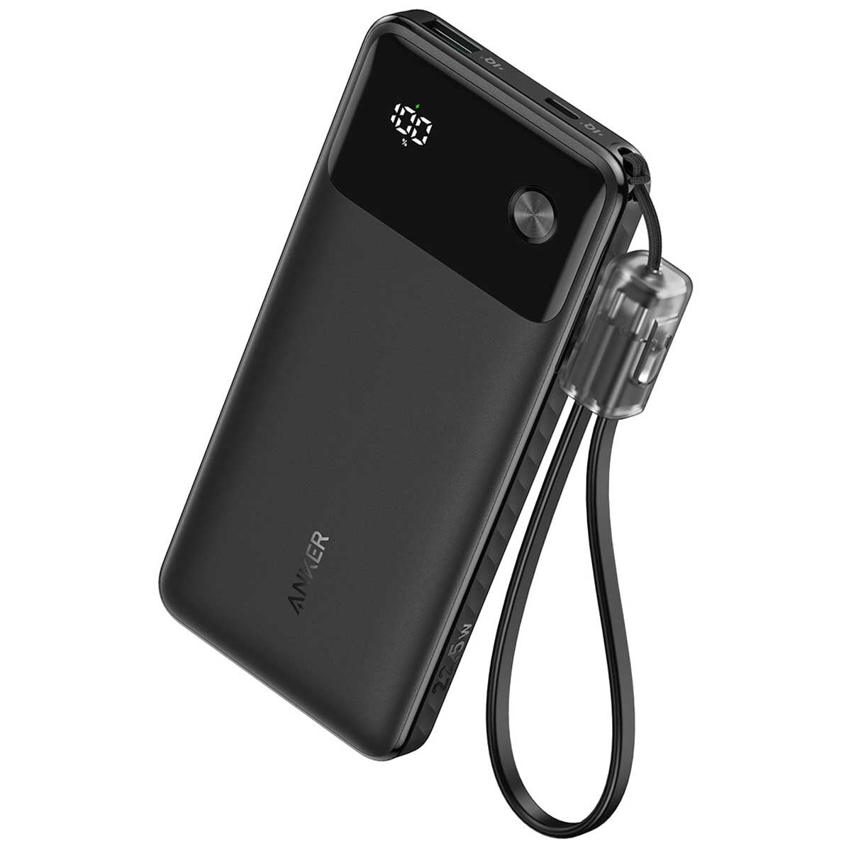 Anker 10K Power Bank 22.5W Black, Slim Design, 10000mAh, USB-C, Trickle Charge - SuperSaverAU - view 1