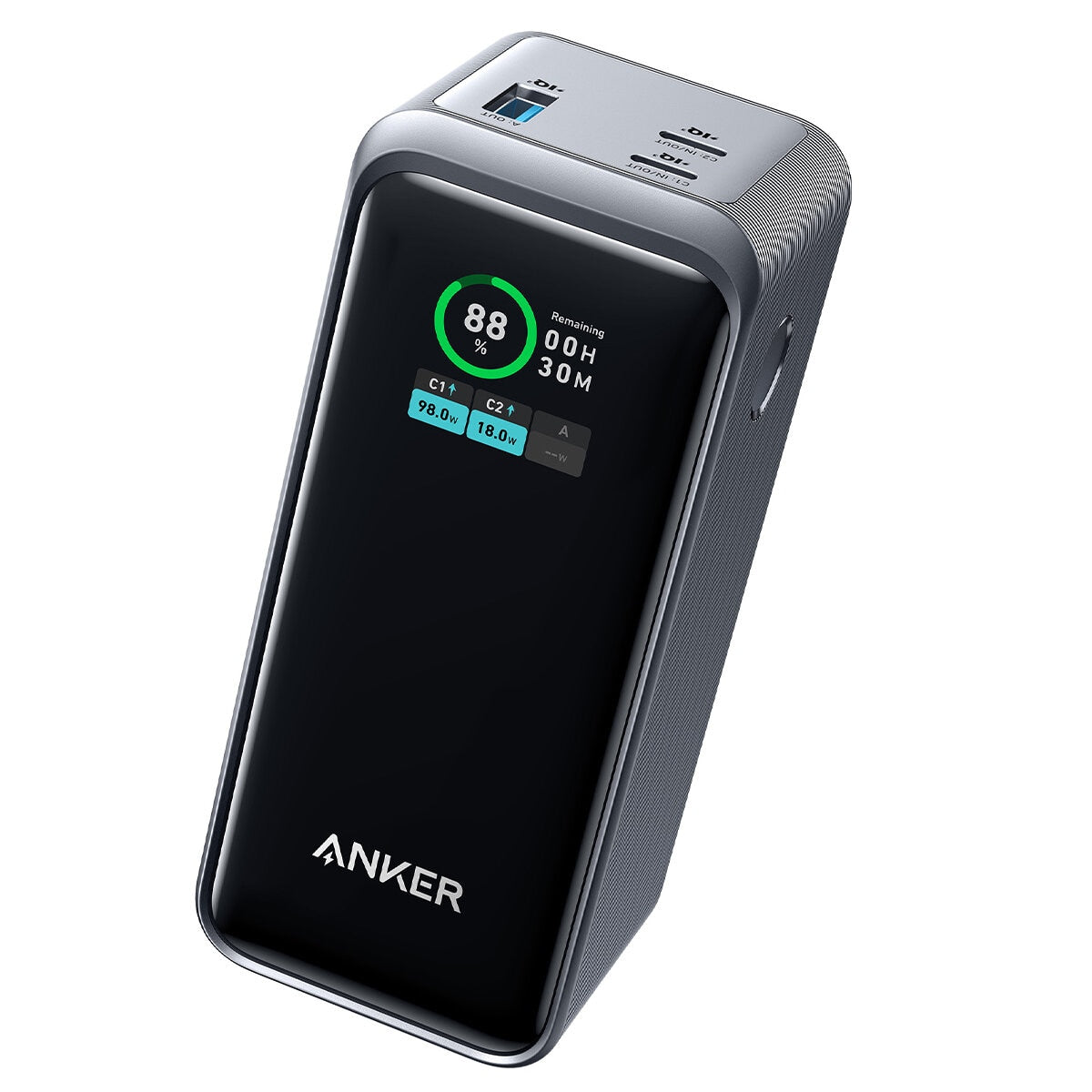 Anker Prime 20K 200W Power Bank Black A1336011 - SuperSaverAU - view 2