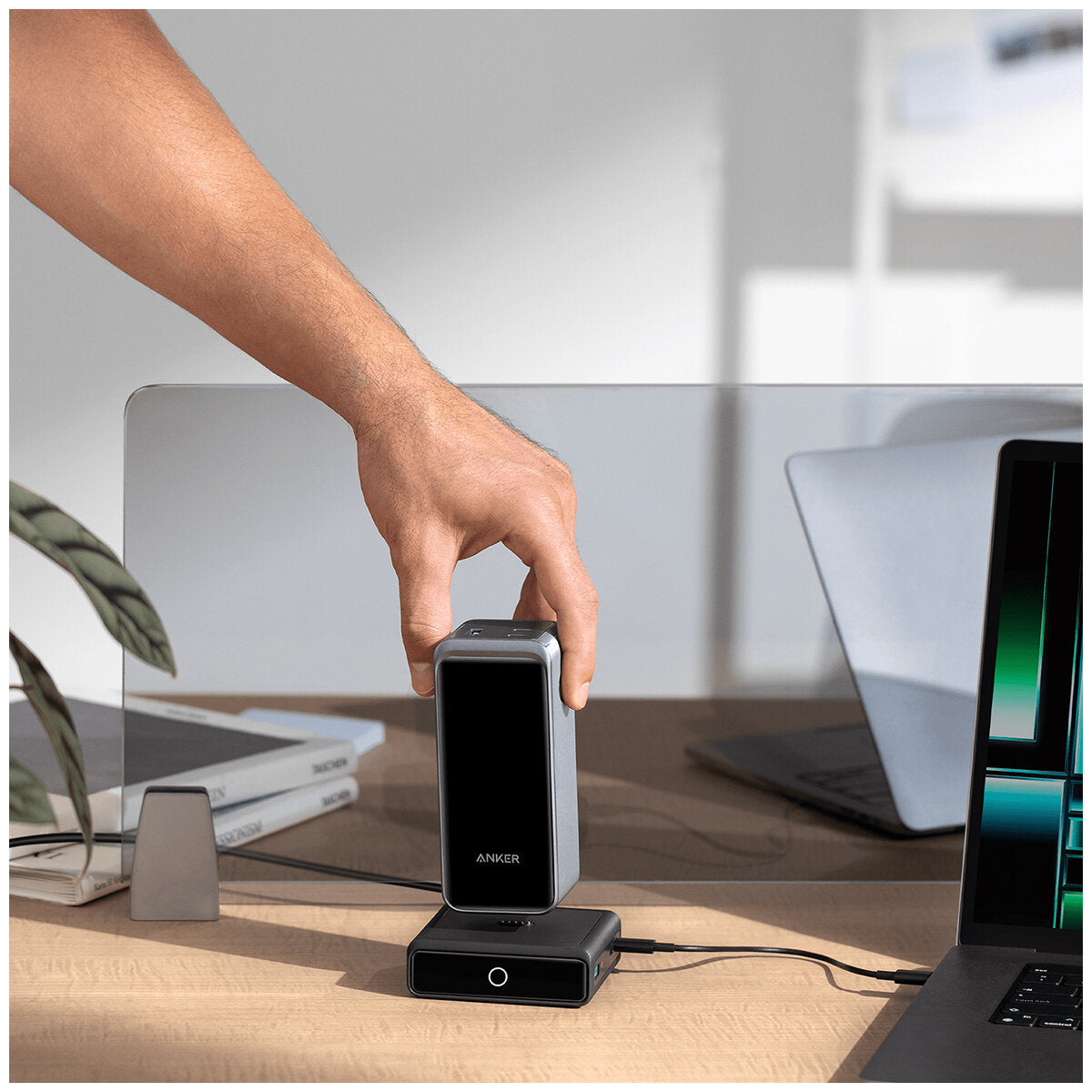 Anker 100W Charging Base For Anker Prime Power Bank A1902T11 - SuperSaverAU - view 4