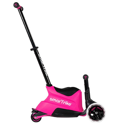 SmarTrike Xtend 3-in-1 Ride-On – Adjustable Kids Scooter & Balance Bike in Pink