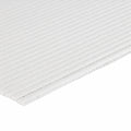 Barelli Non Slip Bath Mat 50 x 90cm PVC Foam Soft Cushioned White - SuperSaverAU - view 2