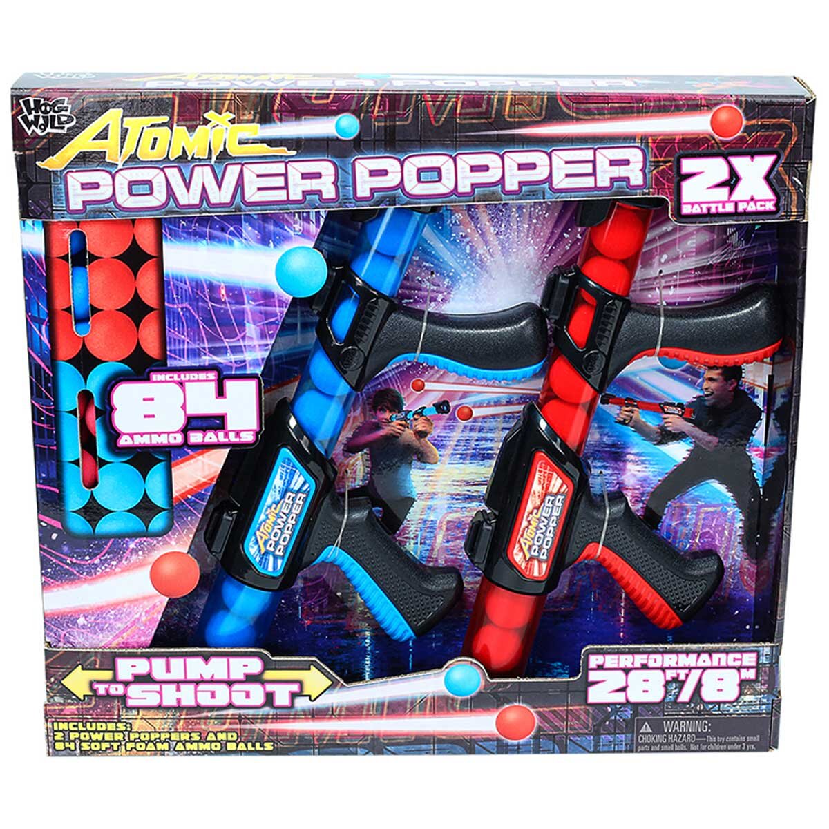 Hog Wild Atomic Power Popper Dual Pack