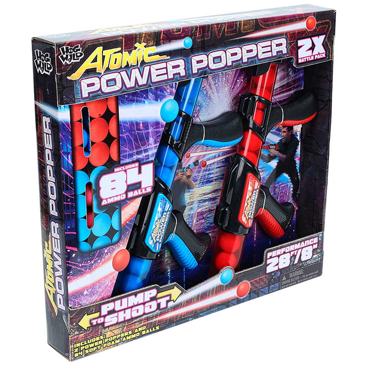 Hog Wild Atomic Power Popper Dual Pack