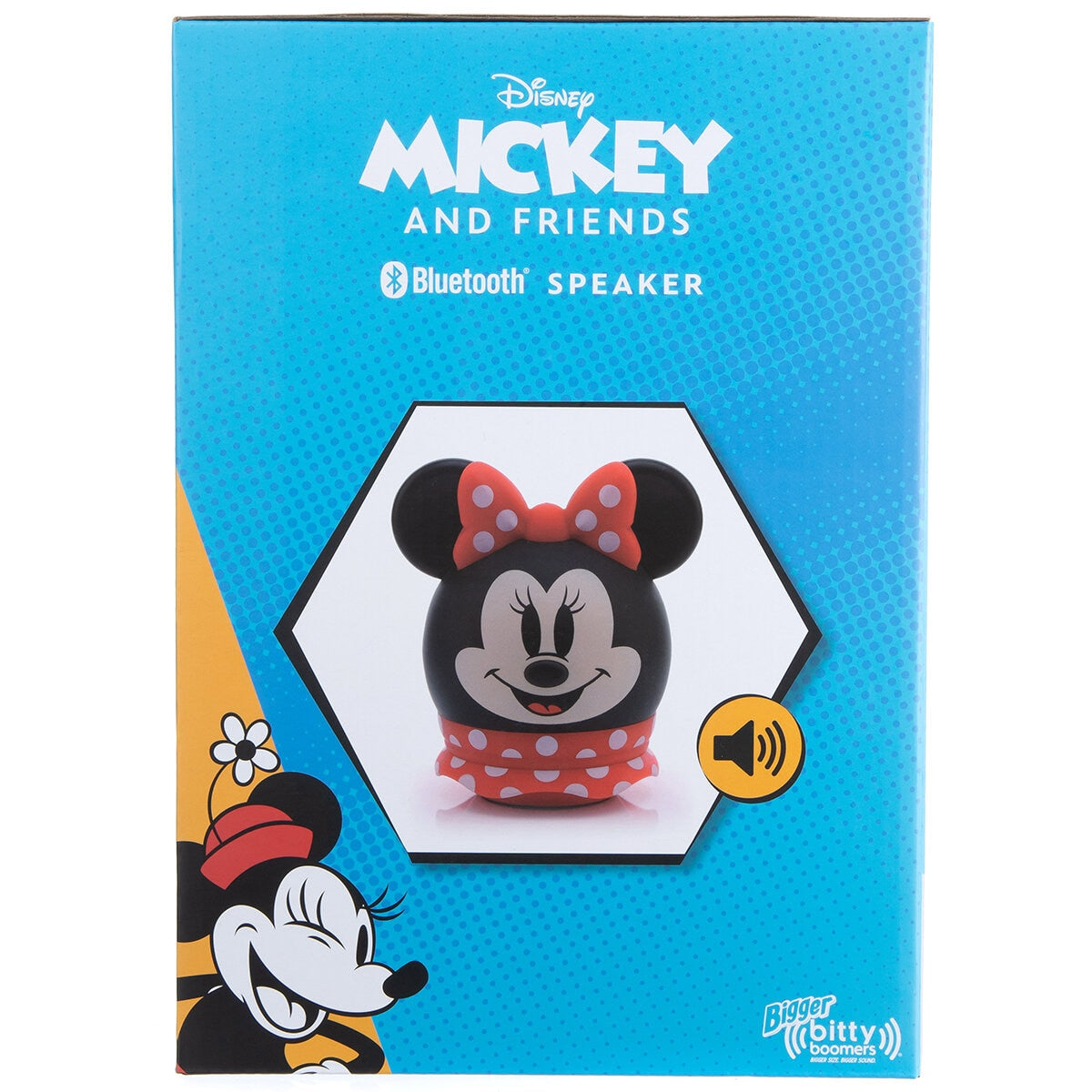 Bigger Bitty Boomers 8 Inch Bluetooth Speaker Disney Minnie - SuperSaverAU - view 7