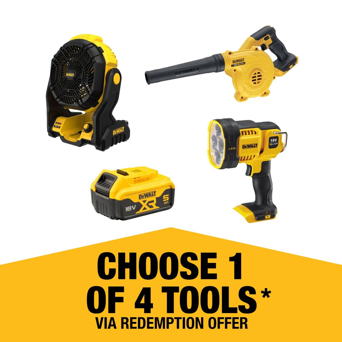 Dewalt 18V XR 2 Piece Combo Kit - 4.0Ah - Compact & Lightweight Design - SuperSaverAU - view 3