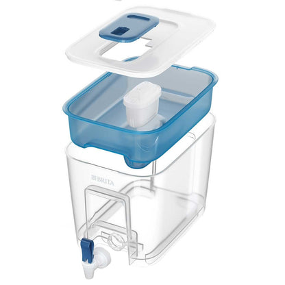 BRITA Water Filter Flow Cask 8.2L With 2 Maxtra Pro Filters
