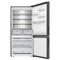Hisense 500L PureFlat Bottom Mount Refrigerator Dark Steel HRBM500TBW - SuperSaverAU - view 3
