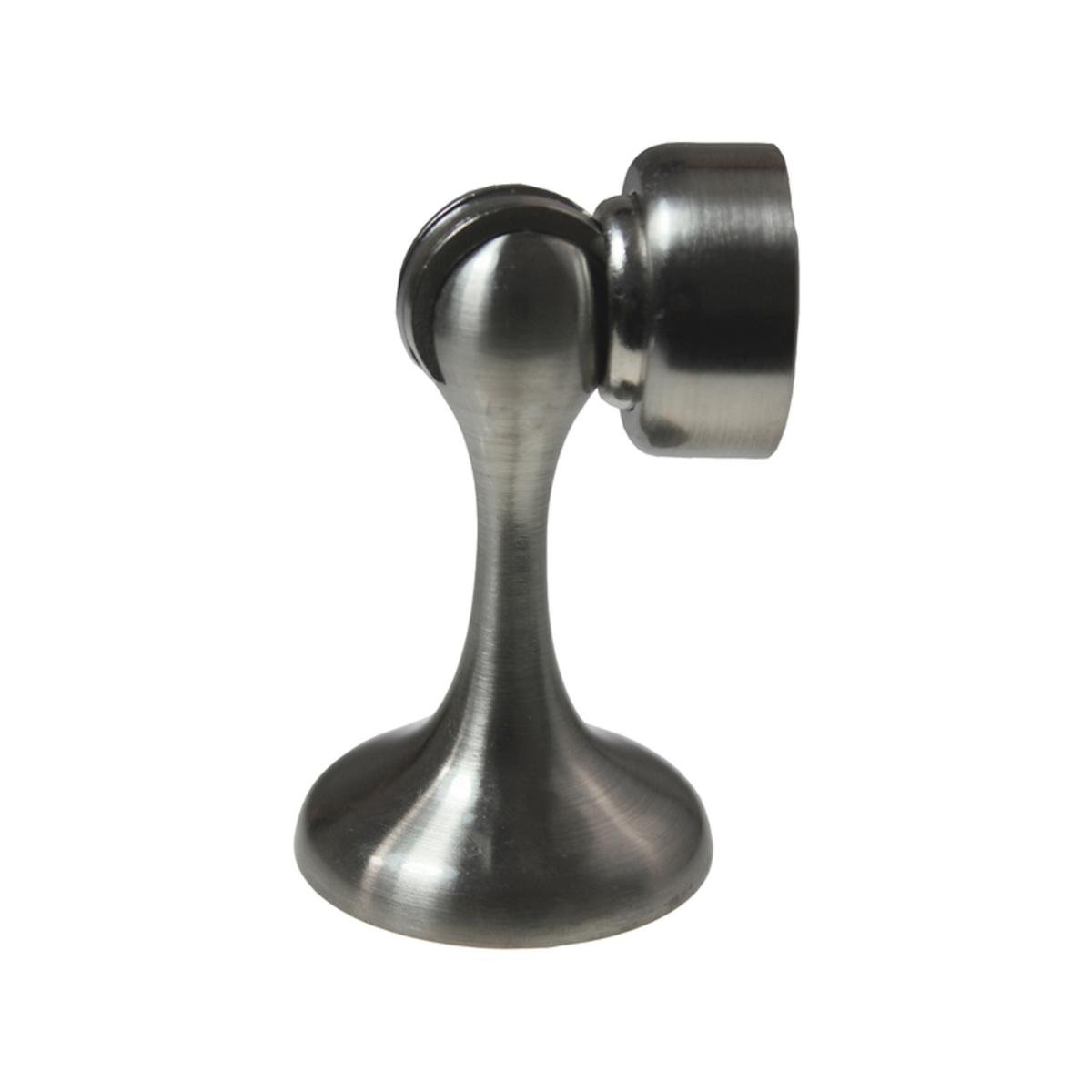 Adoored Satin Chrome Trumpet Magnetic Door Stop 42mm Metal Shock Absorbent