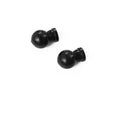 Windoware Black Pvc Ball Finial - 20mm - Black - 2 Pack - Durable - SuperSaverAU - view 1