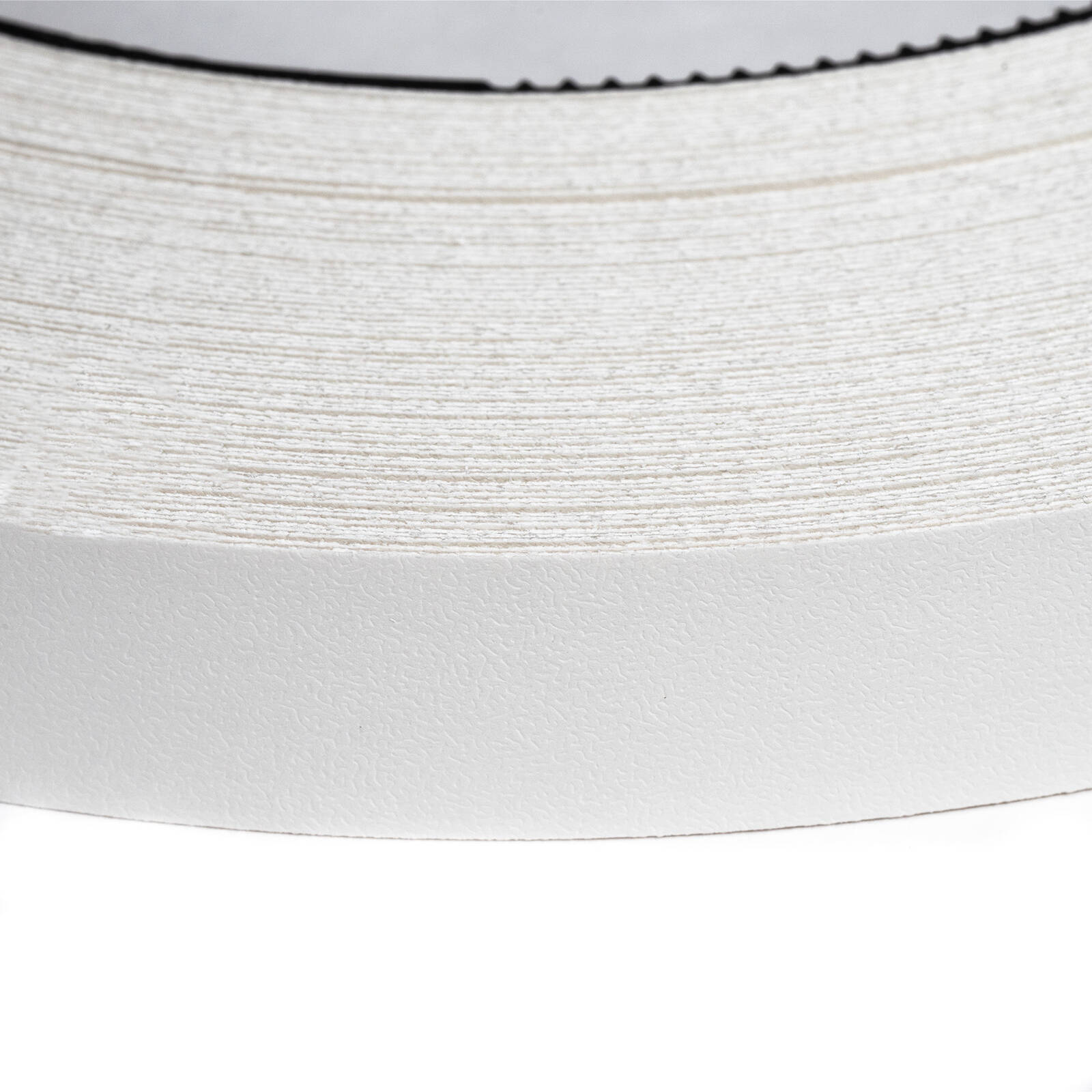 CUSTOMpine 21mm x 50m White Iron On Preglued Melamine Edgetape