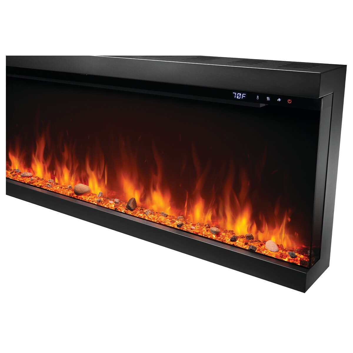 Napoleon Astound 62 FlexMount Electric Fireplace - Vent-Free, Smart Control, Eco and Boost Modes - NEFL62AB-AU