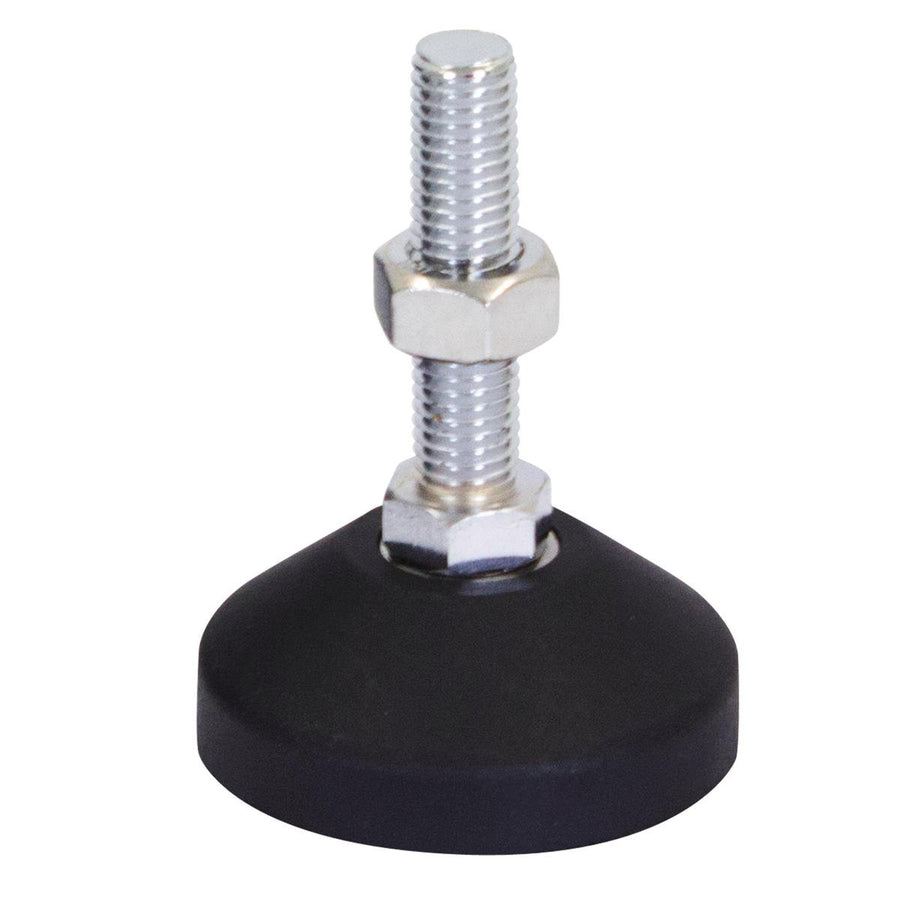 Richmond Fixed Levelling Foot - 60mm x M12 - Zinc Plated - 800kg Load - SuperSaverAU - view 1