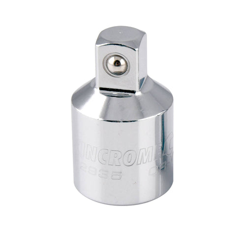 Kincrome 3/8" M x 1/2" F Socket Adaptor - Chrome Vanadium Steel, Rust Resistant
