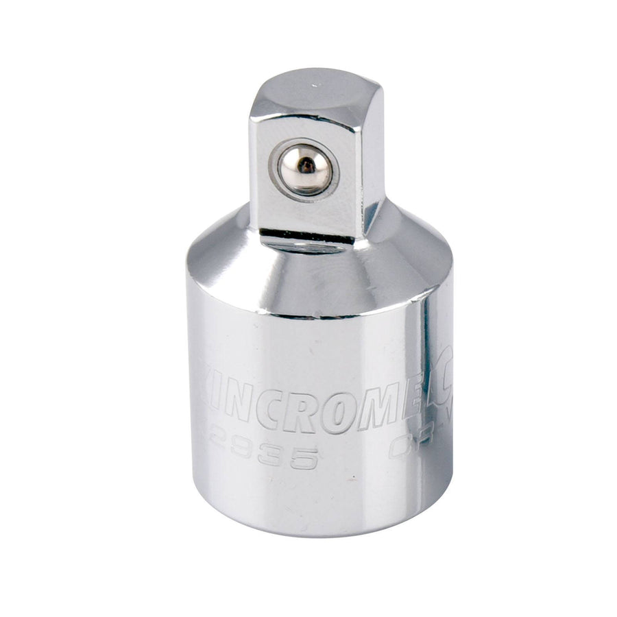 Kincrome 3/8" M x 1/2" F Socket Adaptor - Chrome Vanadium Steel, Rust Resistant