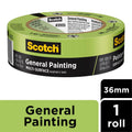 Scotch 36mm x 55m General Painting Masking Tape Paper Medium Adhesion