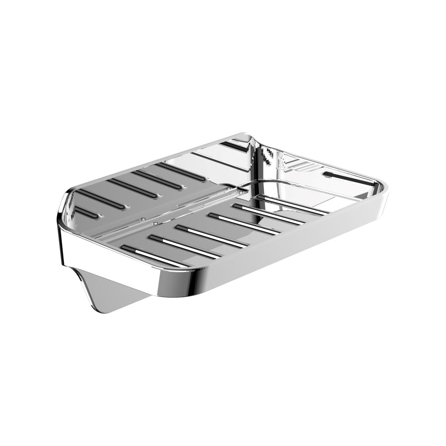 Naleon Chrome Self Adhesive Soap Dish ABS Plastic