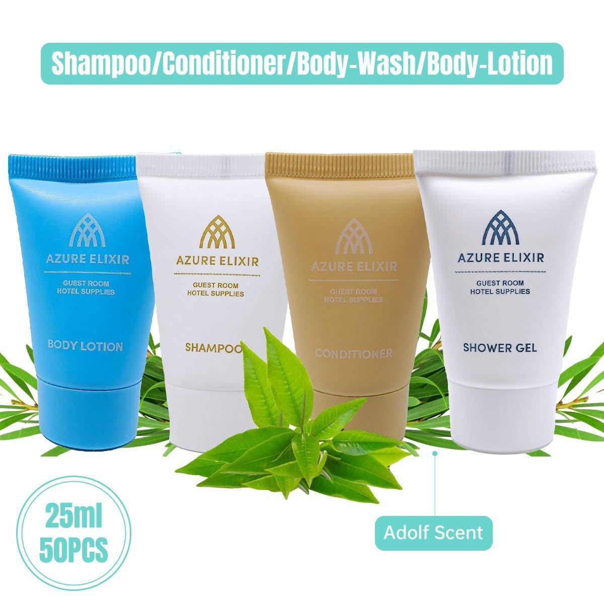 25ml Hotel Body Wash Bottles 50 Pack for Guest Rooms and Guesthouses - Body Wash - view 2