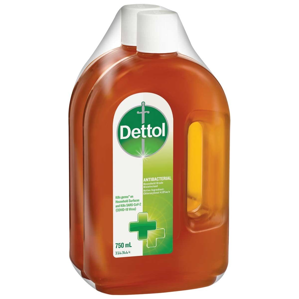 Dettol Antibacterial Household Grade Disinfectant 4 x 750ml - SuperSaverAU - view 3