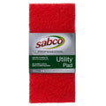 Sabco Professional Utility Pad - 11.5 x 25cm - Chemical Fibre - Light Duty - SuperSaverAU - view 1