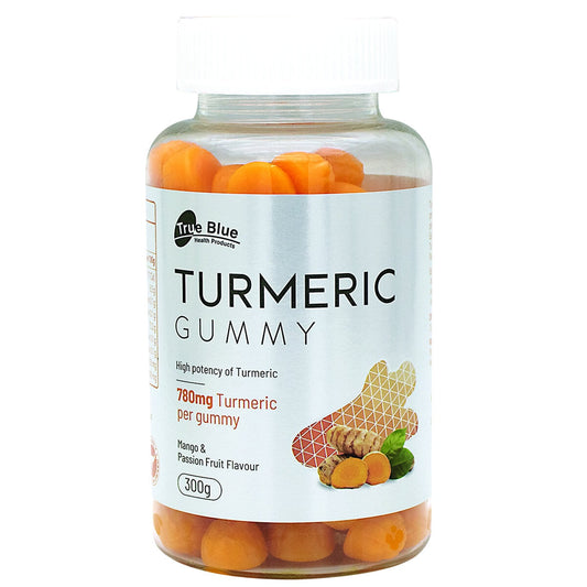 True Blue Turmeric Gummies – 300g | Natural Anti-Inflammatory Supplement