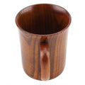 260ml Wooden Mug - Solid Wood Tea Cup, 9 x 10 cm - view 2