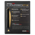 BaBylissPRO Lo-ProFX Cordless Trimmer - Gold - 6800rpm Motor, Zero Gap Blade, 4 Hour Runtime - 900891
