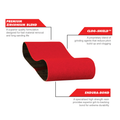Diablo 75 x 457mm 80 Grit Zirconium Blend Abrasive Sanding Belts - 5 Pack