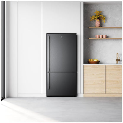 Electrolux 496L Bottom Freezer Fridge Matte Black EBE5007BD-R - UltimateTaste 500