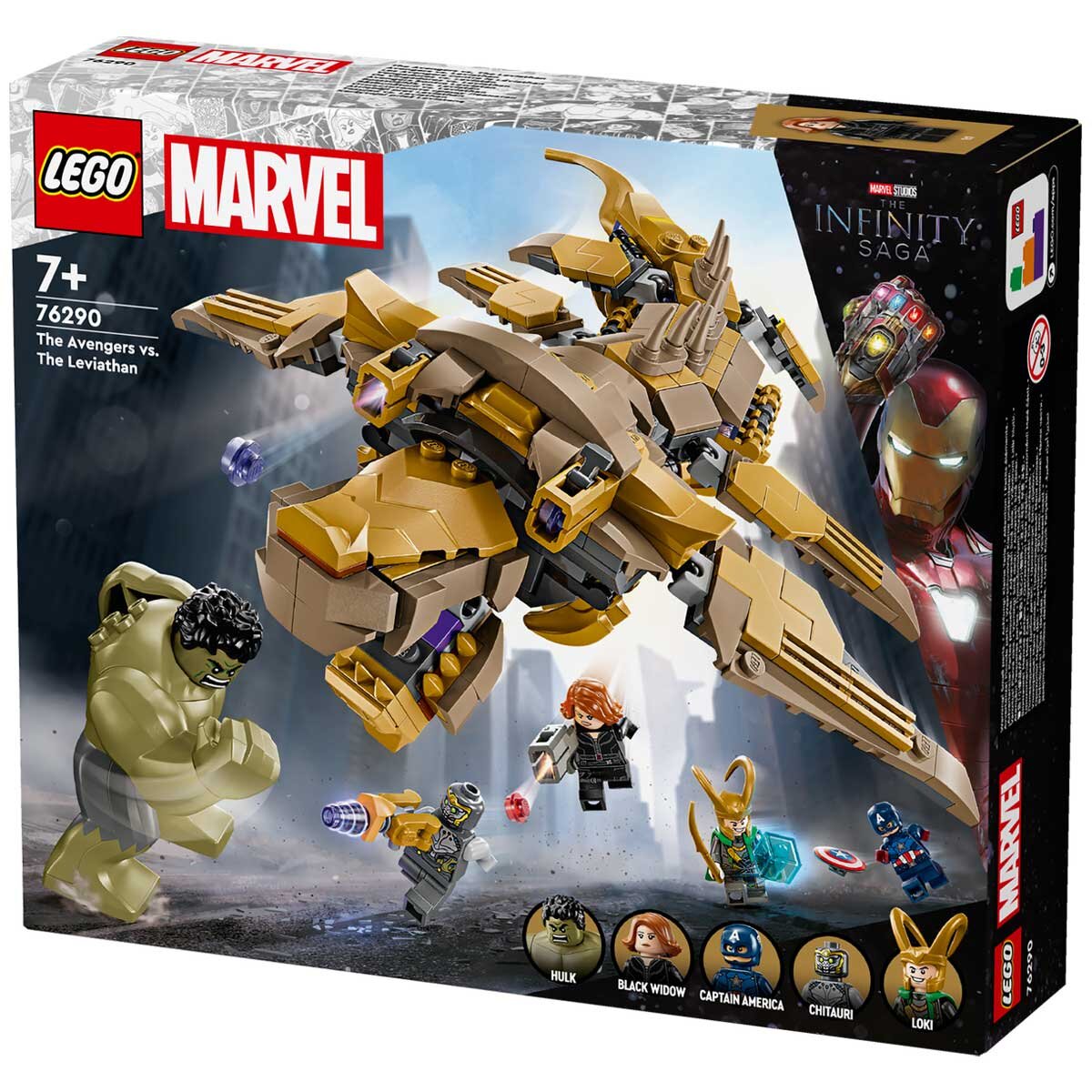 LEGO Marvel The Avengers Vs. The Leviathan Playset 76290 - SuperSaverAU - view 7
