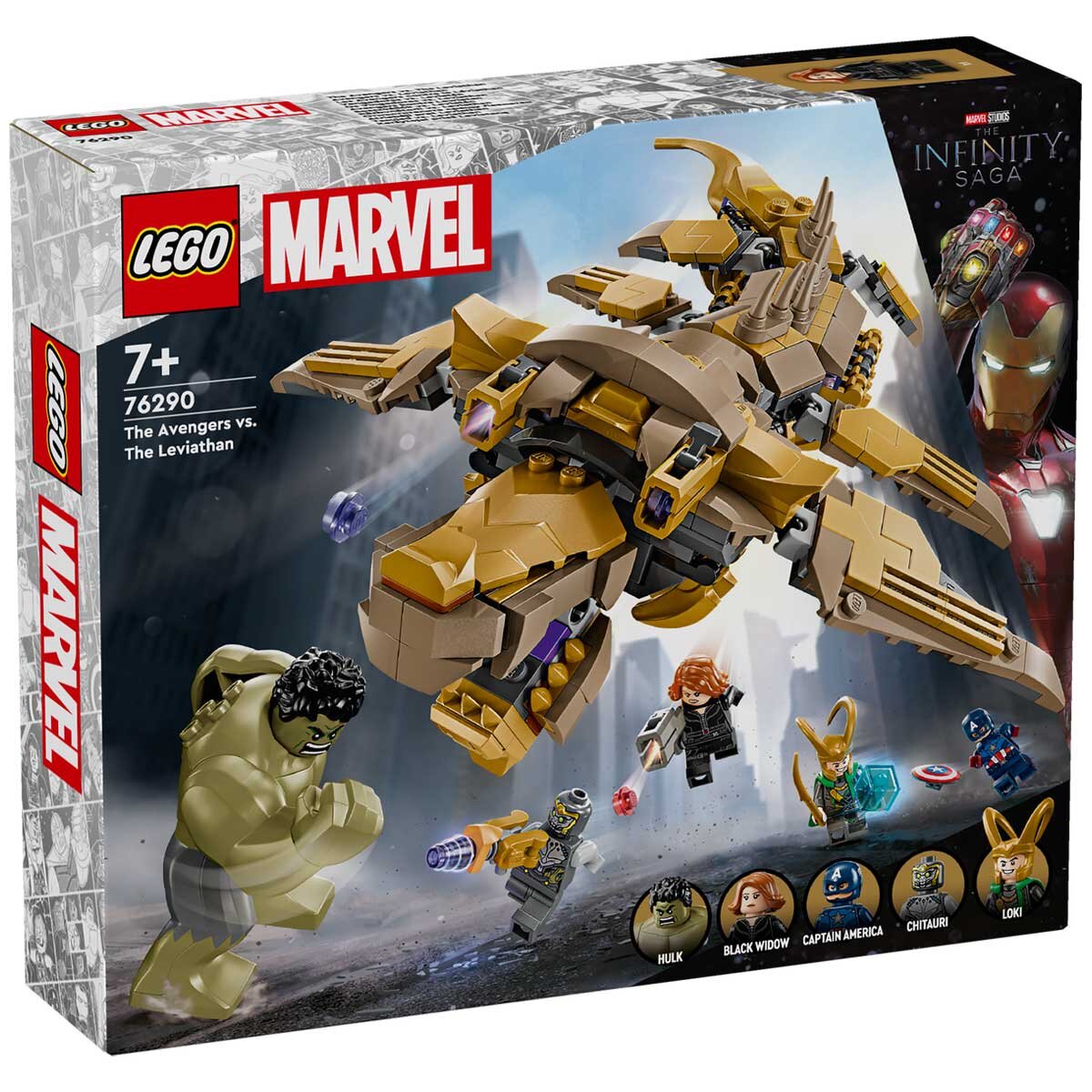 LEGO Marvel The Avengers Vs. The Leviathan Playset 76290 - SuperSaverAU - view 8