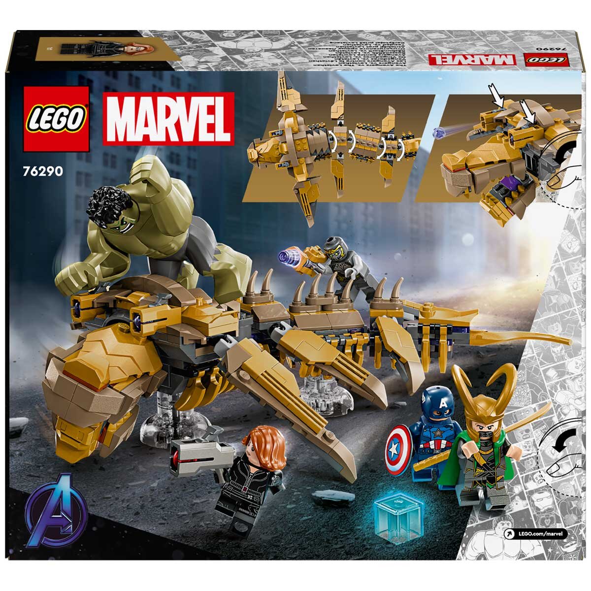 LEGO Marvel The Avengers Vs. The Leviathan Playset 76290 - SuperSaverAU - view 9