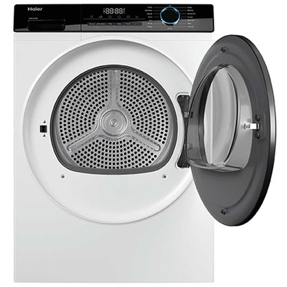 Haier 8kg Heat Pump Dryer H300 HDHP80AW1 - Hinged On Energy Efficiency & Gentle Drying