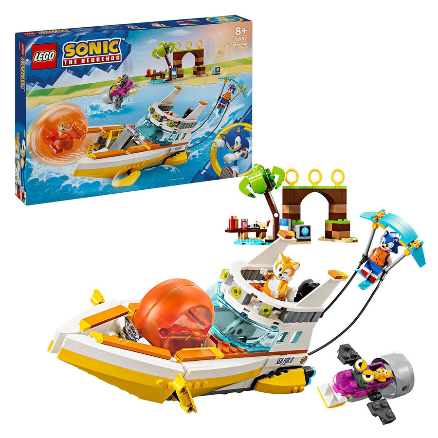 LEGO Sonic the Hedgehog Tails’ Adventure Boat Toy 76997 - SuperSaverAU - view 1