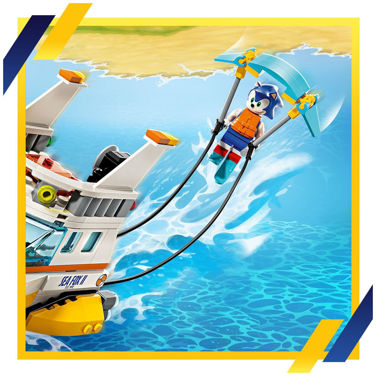 LEGO Sonic the Hedgehog Tails’ Adventure Boat Toy 76997 - SuperSaverAU - view 7