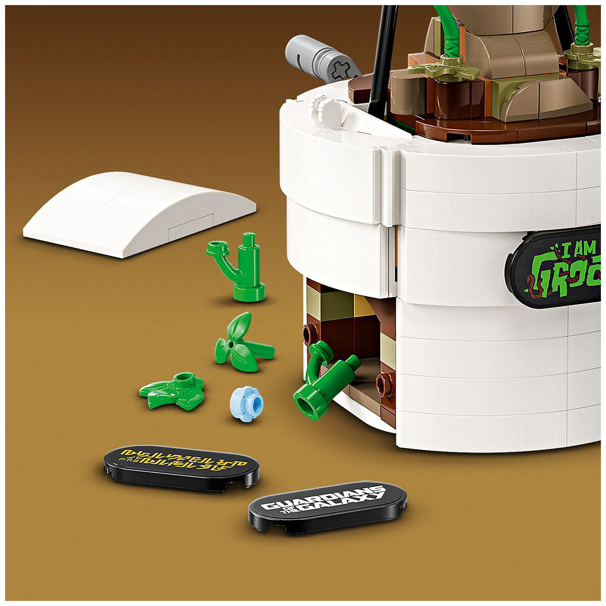 LEGO Marvel Dancing Groot Buildable Animated Toy 76297