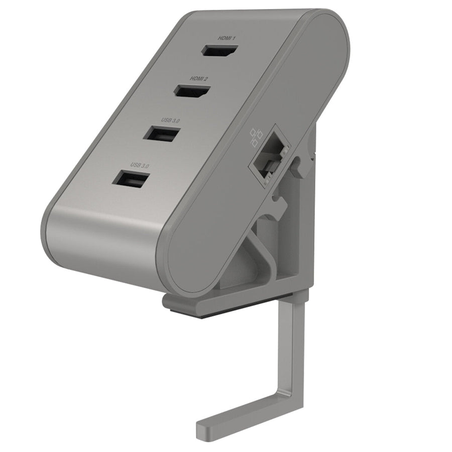 ZGO ZHub Dual Video HDMI With USB-C Power Adapter Silver ZGO-ZHUB-SL - SuperSaverAU - view 1