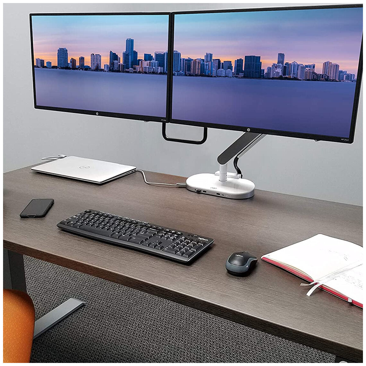 ZGO ZDock Dual Video USB Docking Station White ZGO-ZDOCK-WH - SuperSaverAU - view 3