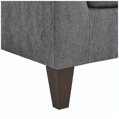 Lillian August Stationary Fabric Sofa with Nailhead Trim & Down Blend Cushions