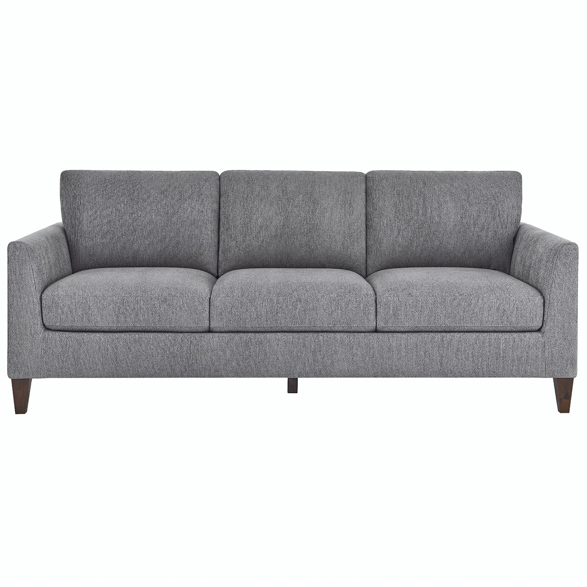 Lillian August Stationary Fabric Sofa with Nailhead Trim & Down Blend Cushions - SuperSaverAU - view 1
