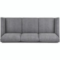 Lillian August Stationary Fabric Sofa with Nailhead Trim & Down Blend Cushions - SuperSaverAU - view 3