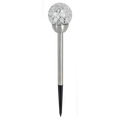 Click Crystal Solar LED Pathway Light - 80mm - Stainless Steel - Outdoor Use - SuperSaverAU - view 1