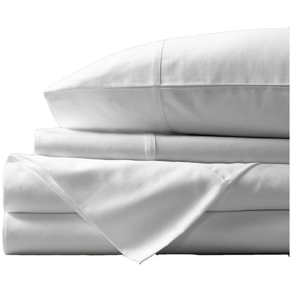 Royal Comfort 1000 Thread Count Balmain Bamboo King Sheet Set White