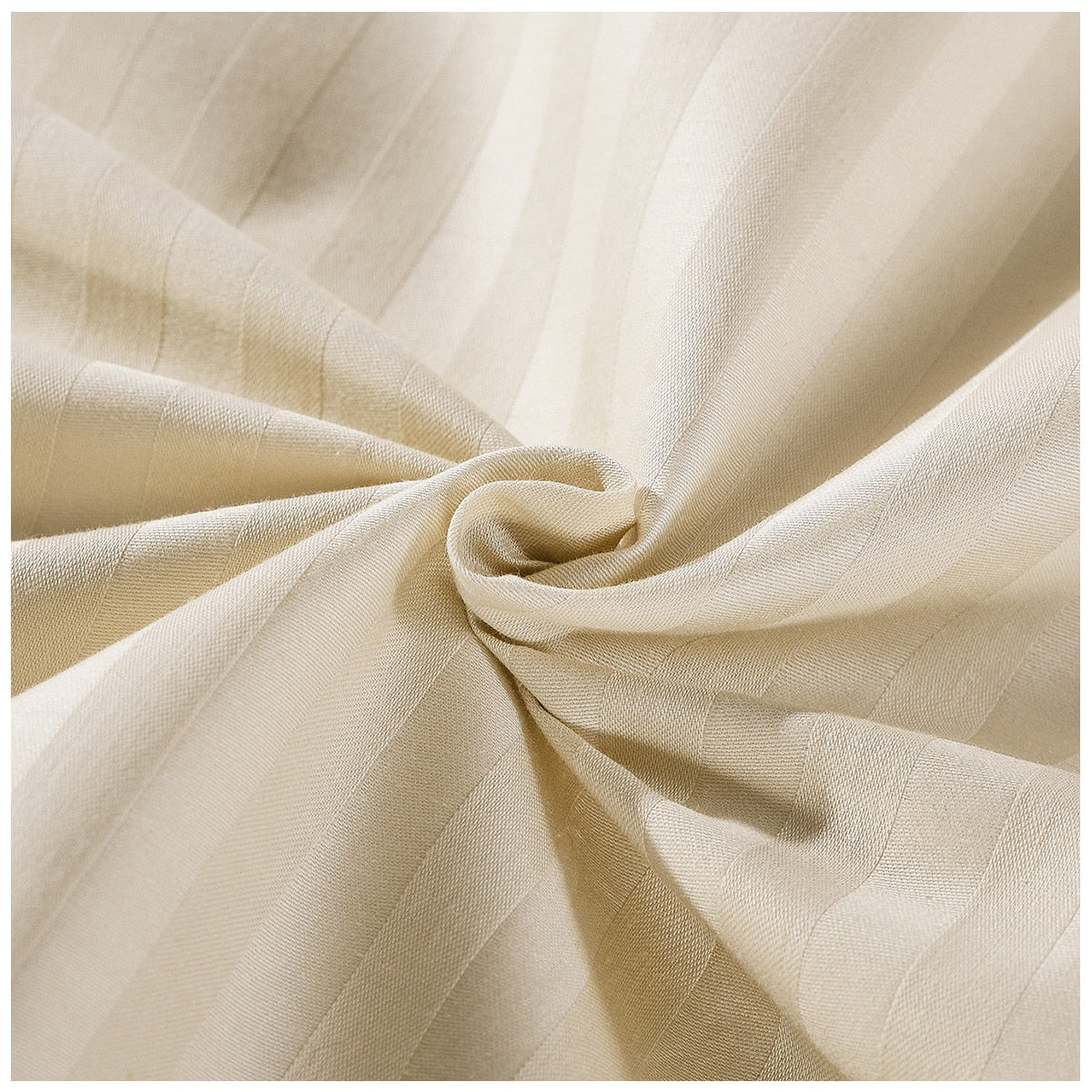 Kensington 1200 Thread Count Stripe Cotton Sheet Set Double Sand