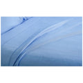 Ramesses 2000 Thread Count Bamboo Single Sheet Set Steel Blue - SuperSaverAU - view 2